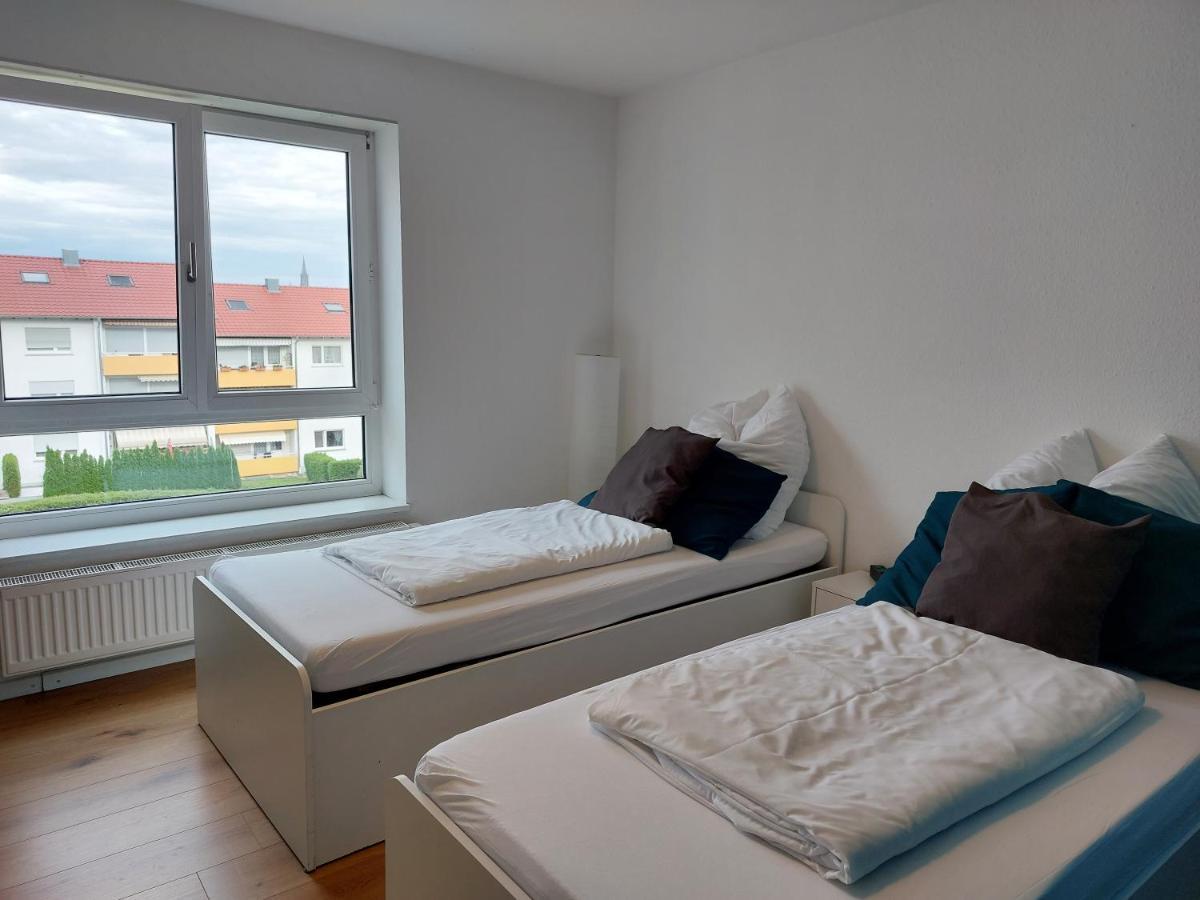 Rooftop Apartments - Doppelzimmer In Gemeinschaftsunterkunft Ulm Exteriér fotografie